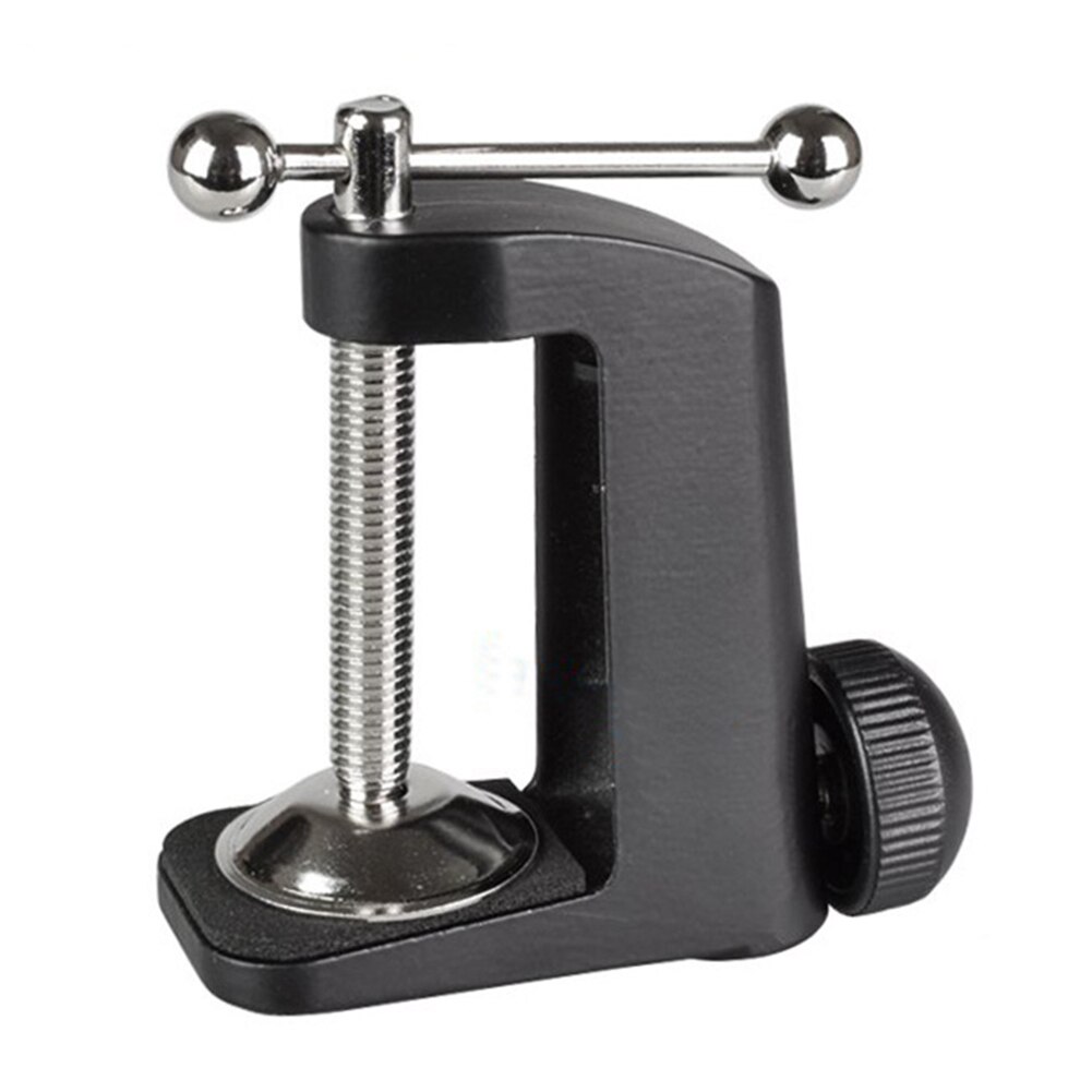 Stable Easy Apply Desk Mount Universal Fit Clip Scratch Resistant Durable Aluminum Alloy Cantilever Bracket Clamp