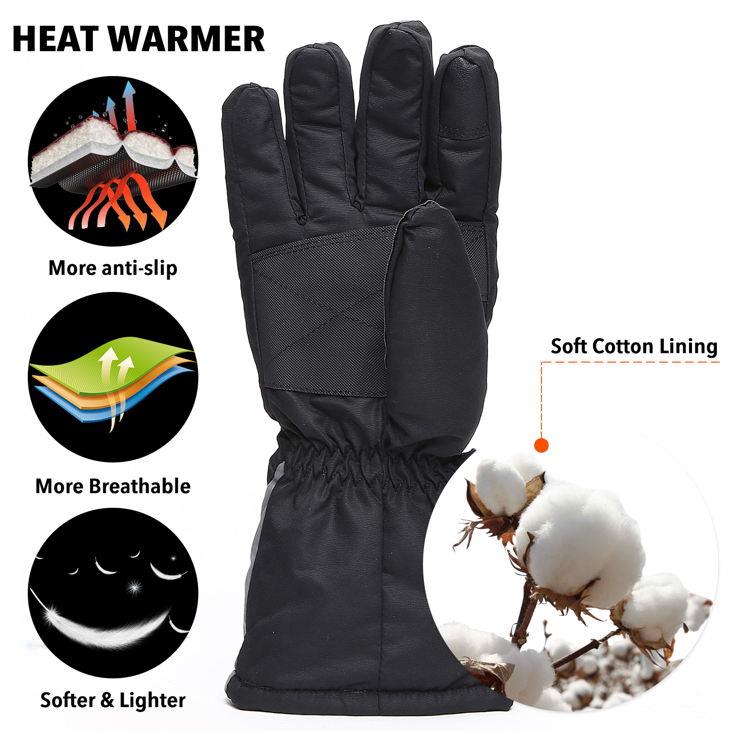 Winter Warmer Elektrische Verwarmde Handschoenen Usb Hand Fietsen Skiën Snowboard Handschoenen Thermische Oplaadbare Batterij Verwarming Ski Handschoenen