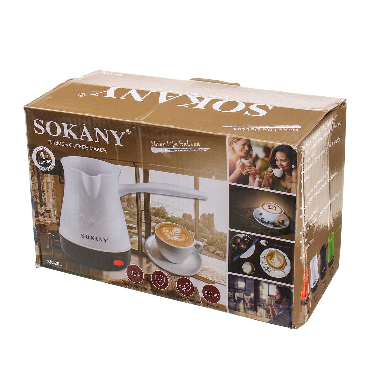 Sokany 220v máquina de café elétrica mini portátil máquina de café cafeteira cafeteira peru leite café expresso para o presente
