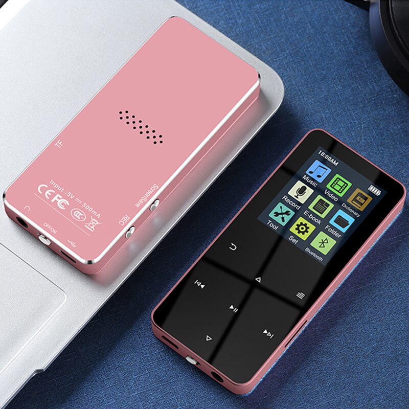 Baladeur MP3 16 go avec haut-parleur intégré, lecteur de musique HIFI sans perte, compatible Bluetooth, lecteur mp4 avec Radio FM, 2022