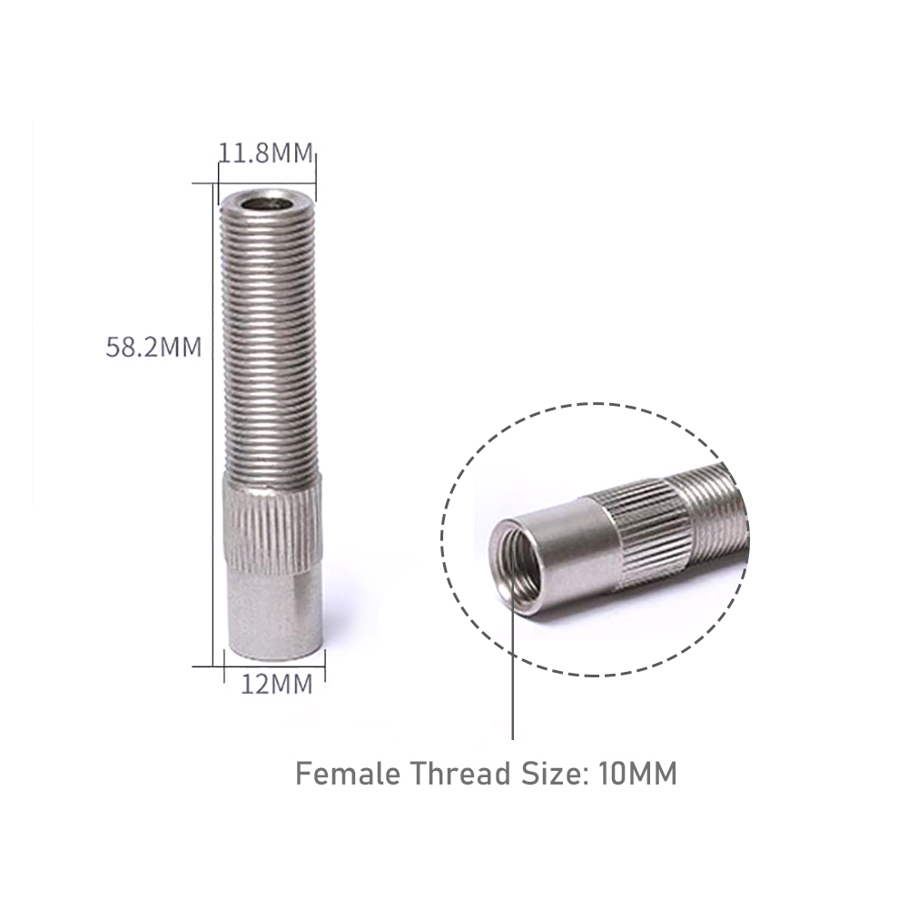 Accessoires voor laserlaspistoolkop van roestvrij staal Laserschaalbuis Laserlastoorts Mondstuk Verbindingsleiding: green
