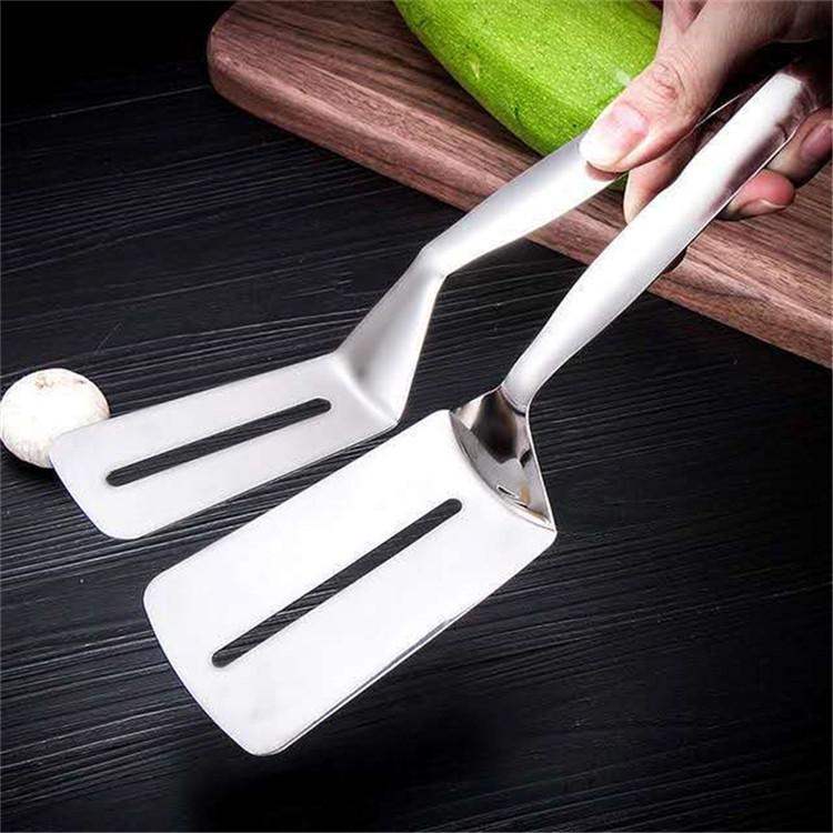 Kitchen BBQ Bread Utensil Set Barbecue Tong Fried Steak Shovel Fried Fish Shovel Clamp Kitchen Bread Meat Clamp Stainless Steel: Default Title