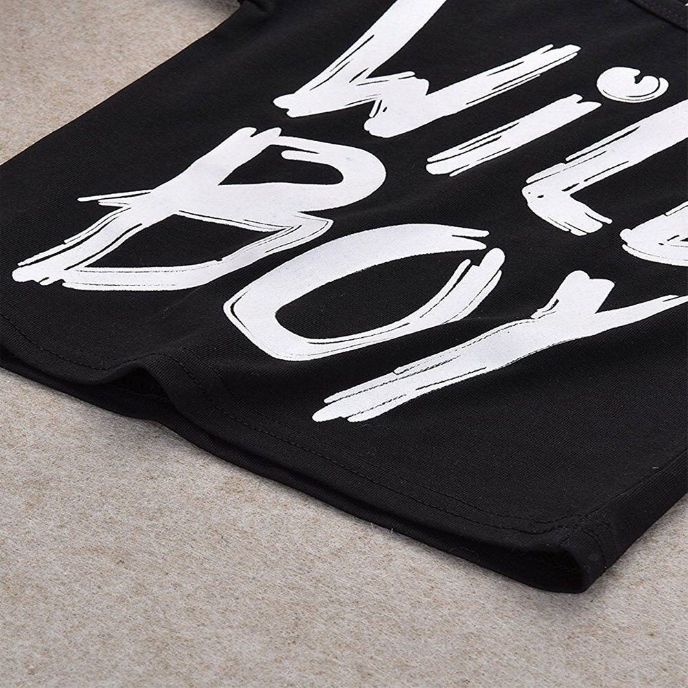 Oklady peuters baby jongens kleding zomerset korte mouwen wild boy t-shirt tops broek outfit