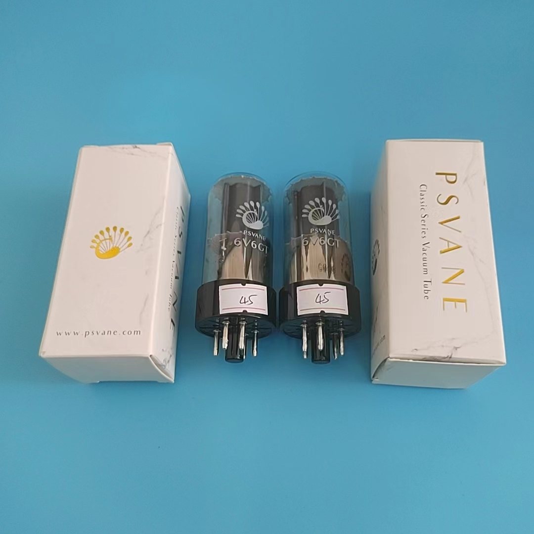 FEIYUE 6V6GT PSVANE Tube Black Base Upgrade 6V6 CV511 6P6P Suitable For DIY Tube Audio Amplifier Upgrade Genuine: Beige