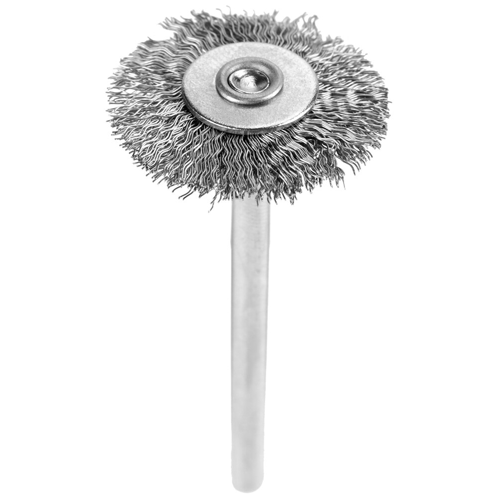 10Pcs 25mm Mini Stainless Steel Wire Brush Polishing Wheel Set for Grinder Power Accessory Tool