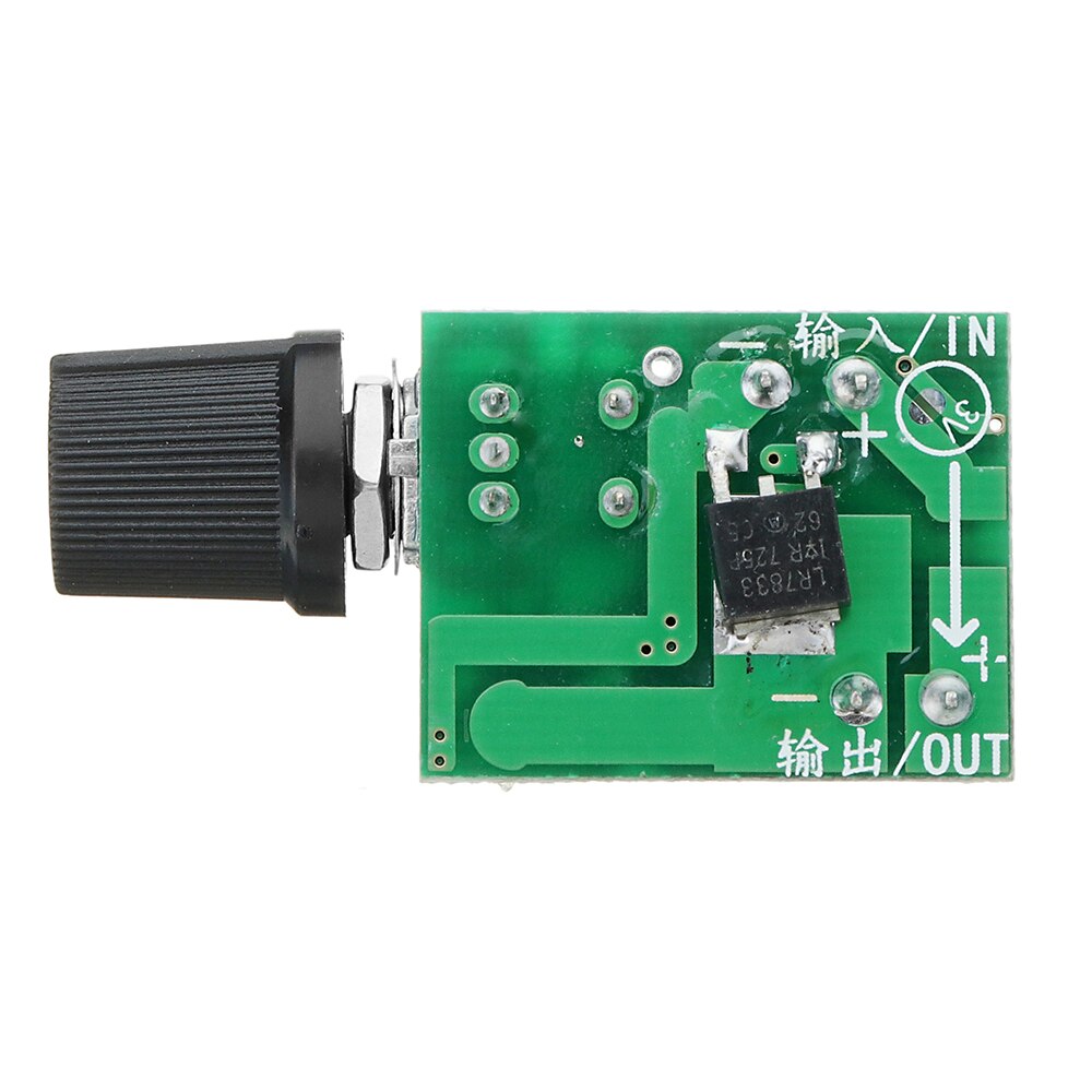 DC 5V To 35V 5A Mini Motor PWM Speed Controller Small LED Dimmer Speed Switch Governor