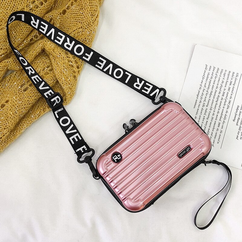 Beliebte Taschen Für Frauen Neue Tiktok Welle Koreanische Version Umhängetasche Trolley Fall Schulter Tasche Pu Leder Handtaschen: Light pink