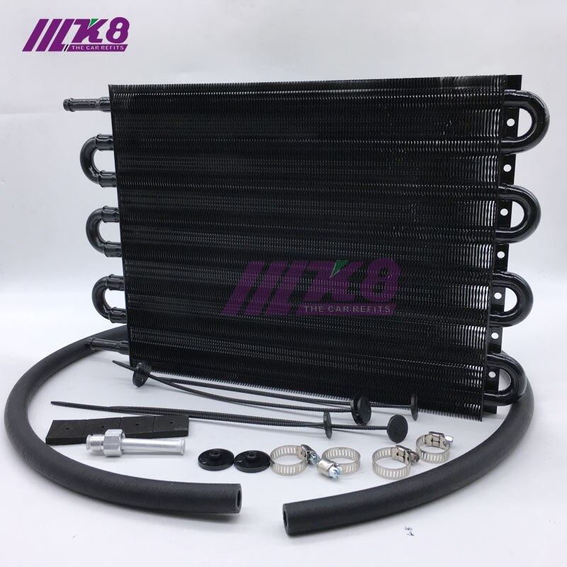 Oil Cooler Aluminum Transmission Oil Cooler 22 Row Automatic Stacked Plate Oil Cooler Radiator