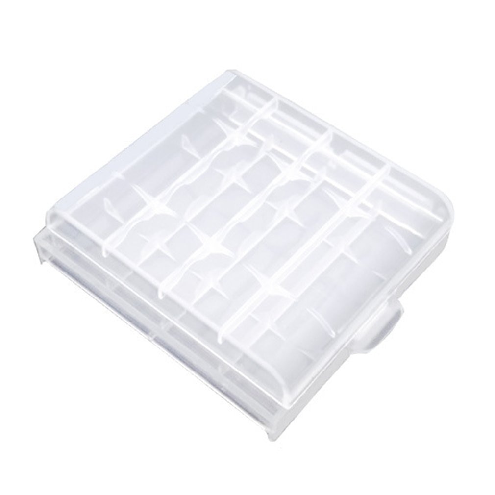 Sales Plastic Batterij Houder Box Organizer Container Voor Aa En Aaa Batterij Opbergdozen Case Cover Voor Aa & aaa Batterij: Default Title