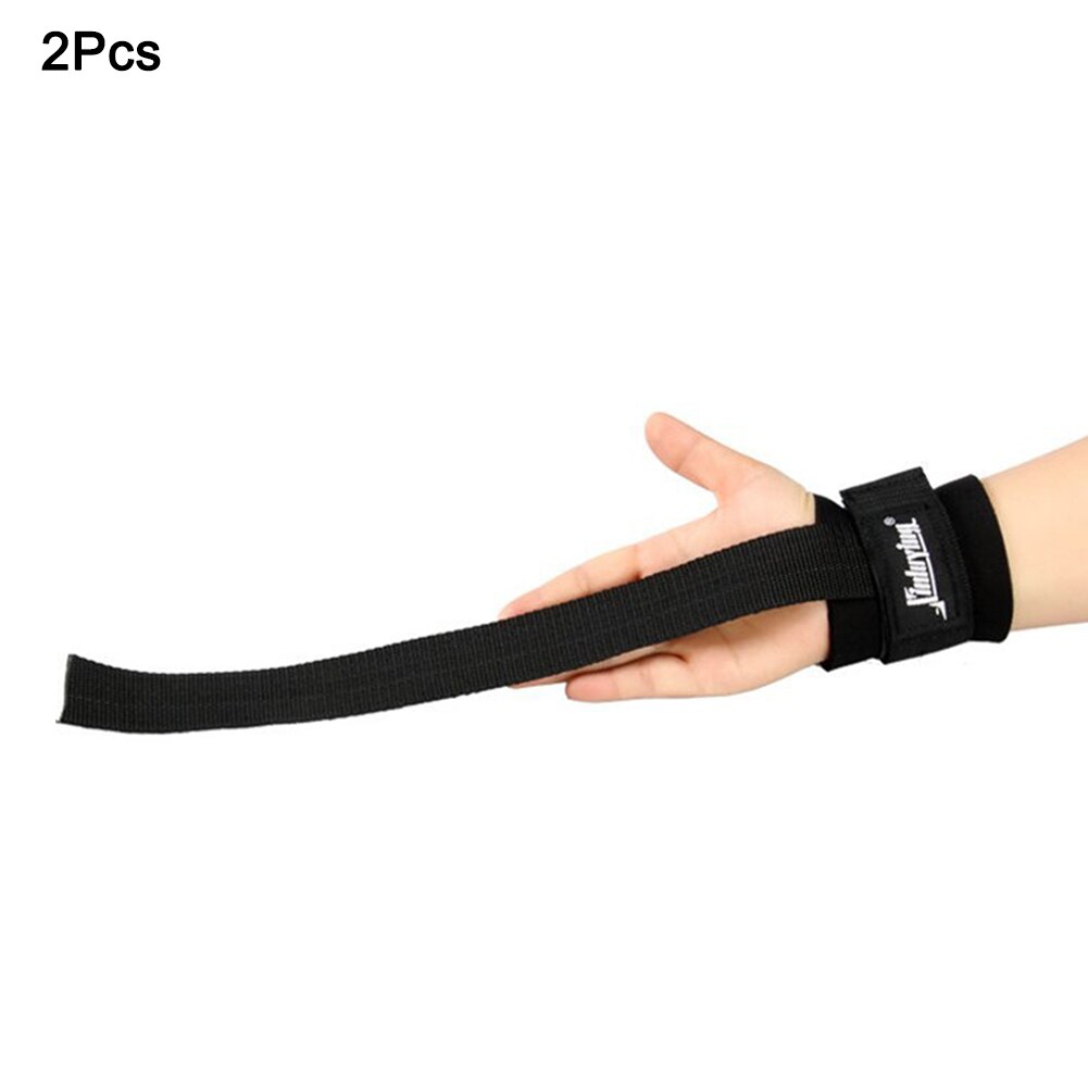 1 pair Sport Weightlifting Pull Strap Gym Power Training Powerlifting Wristbands Belt Straps