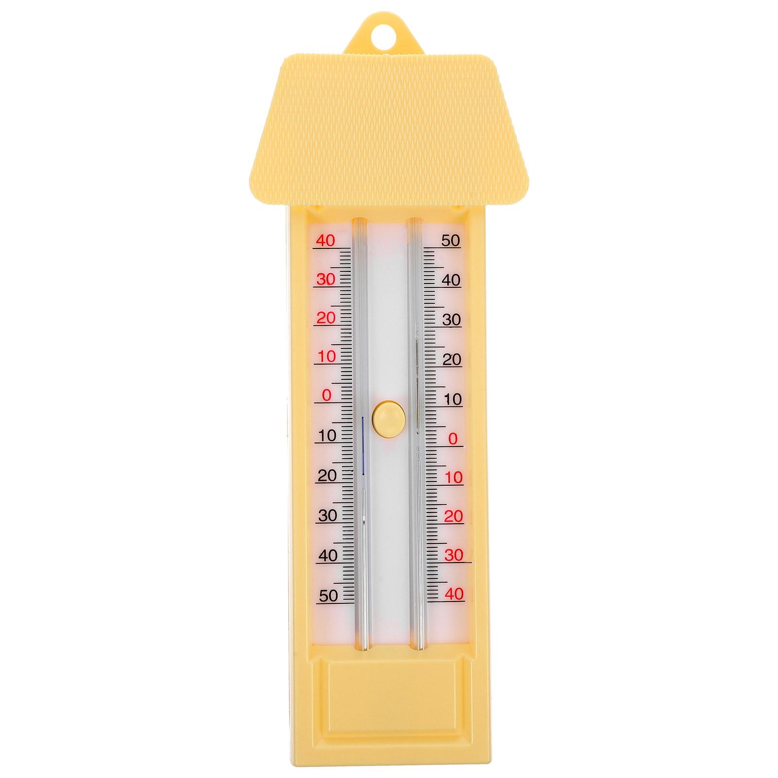 Hygrometer Thermometer Outdoor Max Min Plant Greenhouse Garden Humidity Celsius Fahrenheit ABS Plastic Highest Lowest