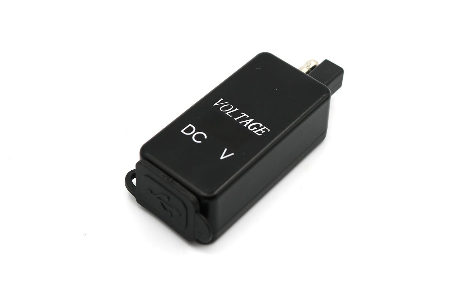 4.2A Motorcycle Dual USB Charger SAE to USB Adapter Phone Tablet GPS Charger LED Voltmeter