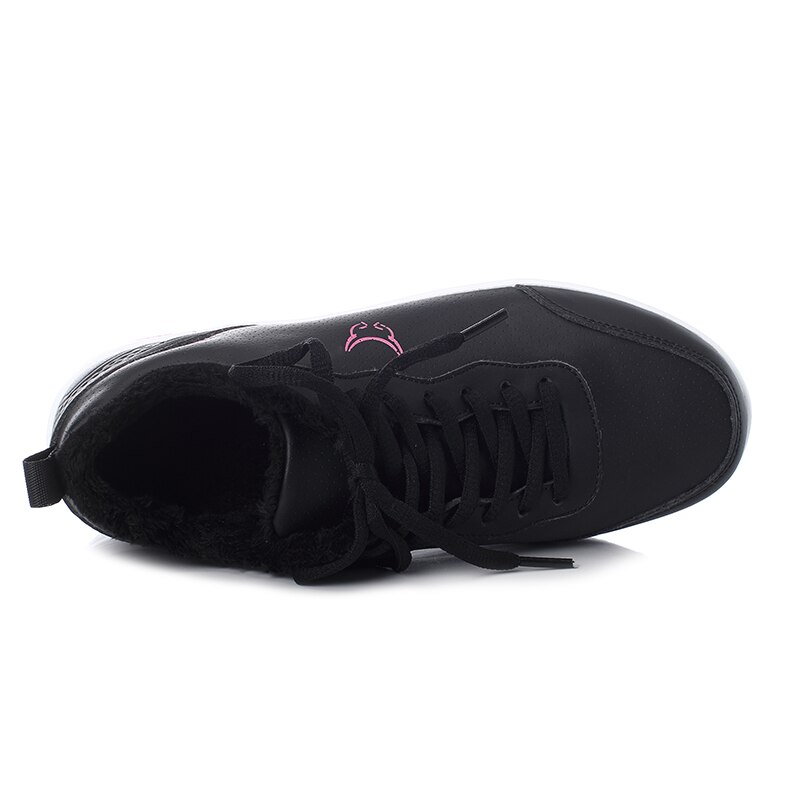 Women Toning Shoes Sport Black Pink Ladies Walking Flat Shoes Outdoor Lightweight Women Platform Sneakers