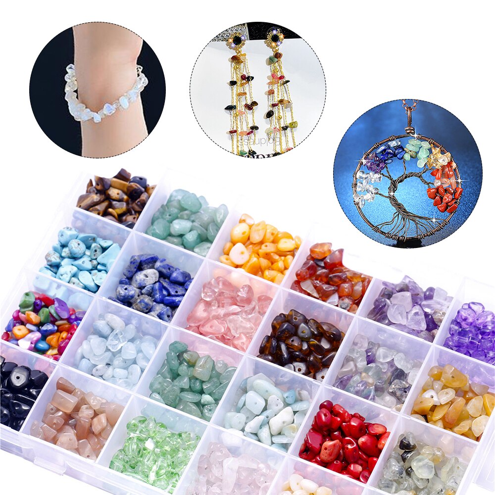 24 type glasfrø spacer perler østrig krystal runde hul perler til børn smykker gør diy tilbehør 4-8mm taksigelse