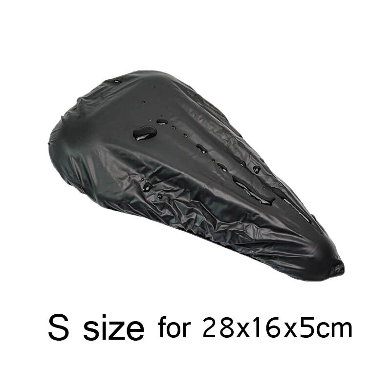 Waterdichte regenhoes voor fietszadel, water- en stofbestendig, beschermhoes voor mountainbikezadel, zonwerende hoes: S-maat