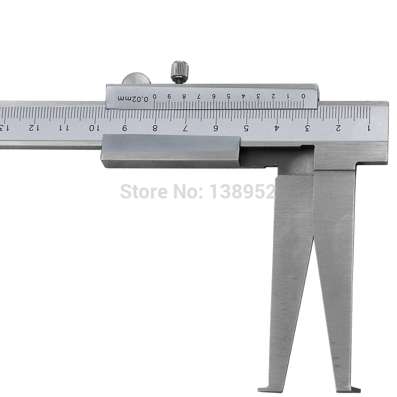 Stainless Steel Inside Groove Vernier Caliper 10-160mm 0.02mm Inner Vernier Calipers inside slider caliper