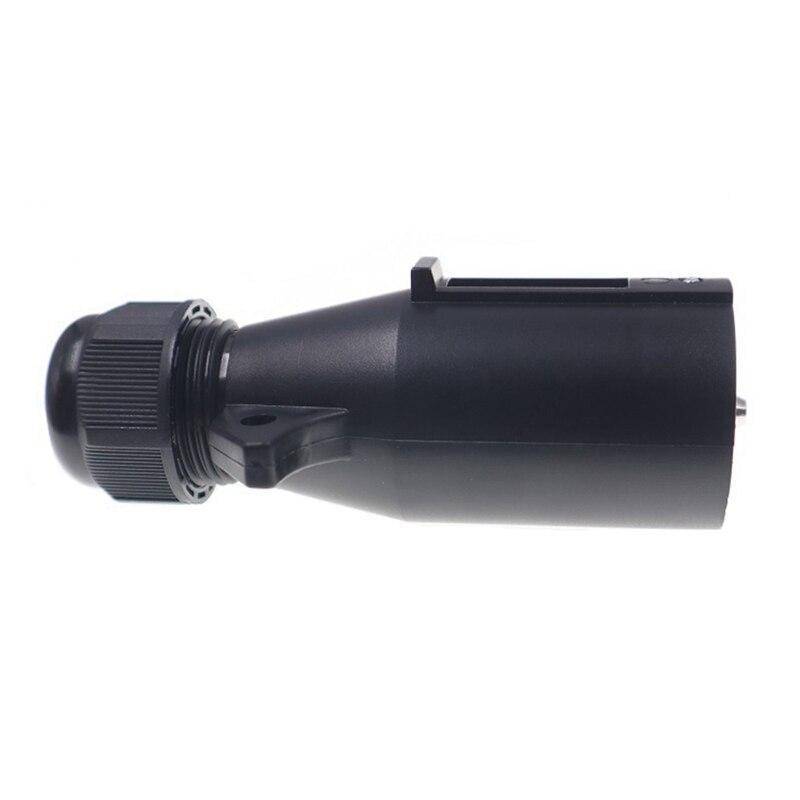 7 Pin Trailer Side Replacement Plug Adapter Waterproof 7 Way Round RV-Style Trailer Connector