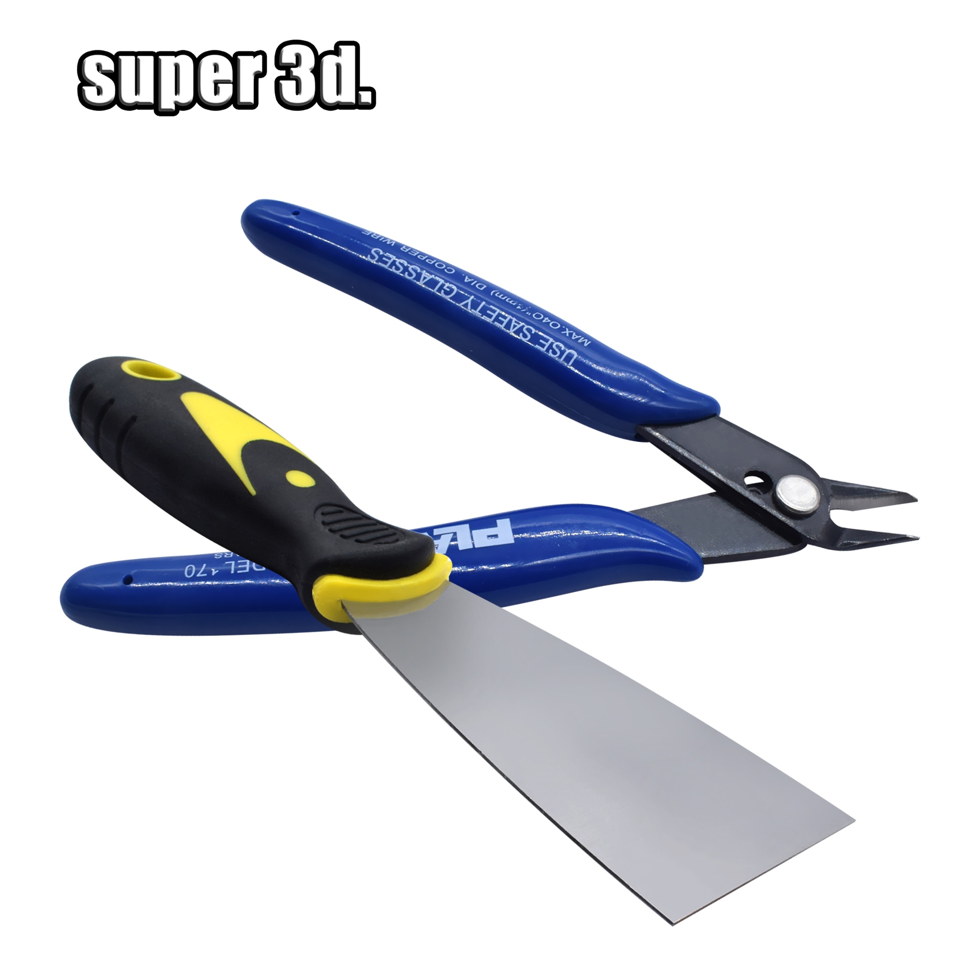 1 sztuk akcesoria do drukarek 3D szpatułka do usuwania szczypce stalowe przewód elektryczny cięcie kabli boczne nożyce szczypce ręczne pęsety narzędzia