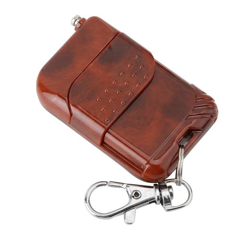 Wireless remote control high-sensitivity with push-button 4 remote controls and 2 receivers remote control with battery