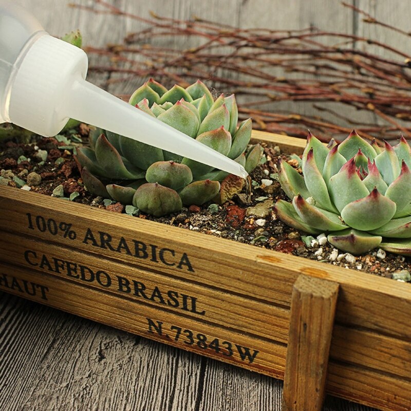 Plant Succulent Squeeze Watering Bottle Plastic Vertical Nozzle Spraying Can Patio Lawn Garden Pot Planter CansSupplies