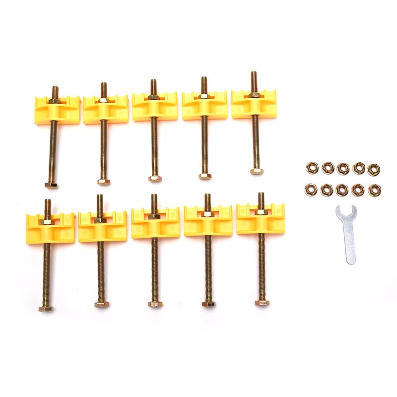 10pcs Manual tile Locator Wall Tiles regulator Height Adjustment Positioner