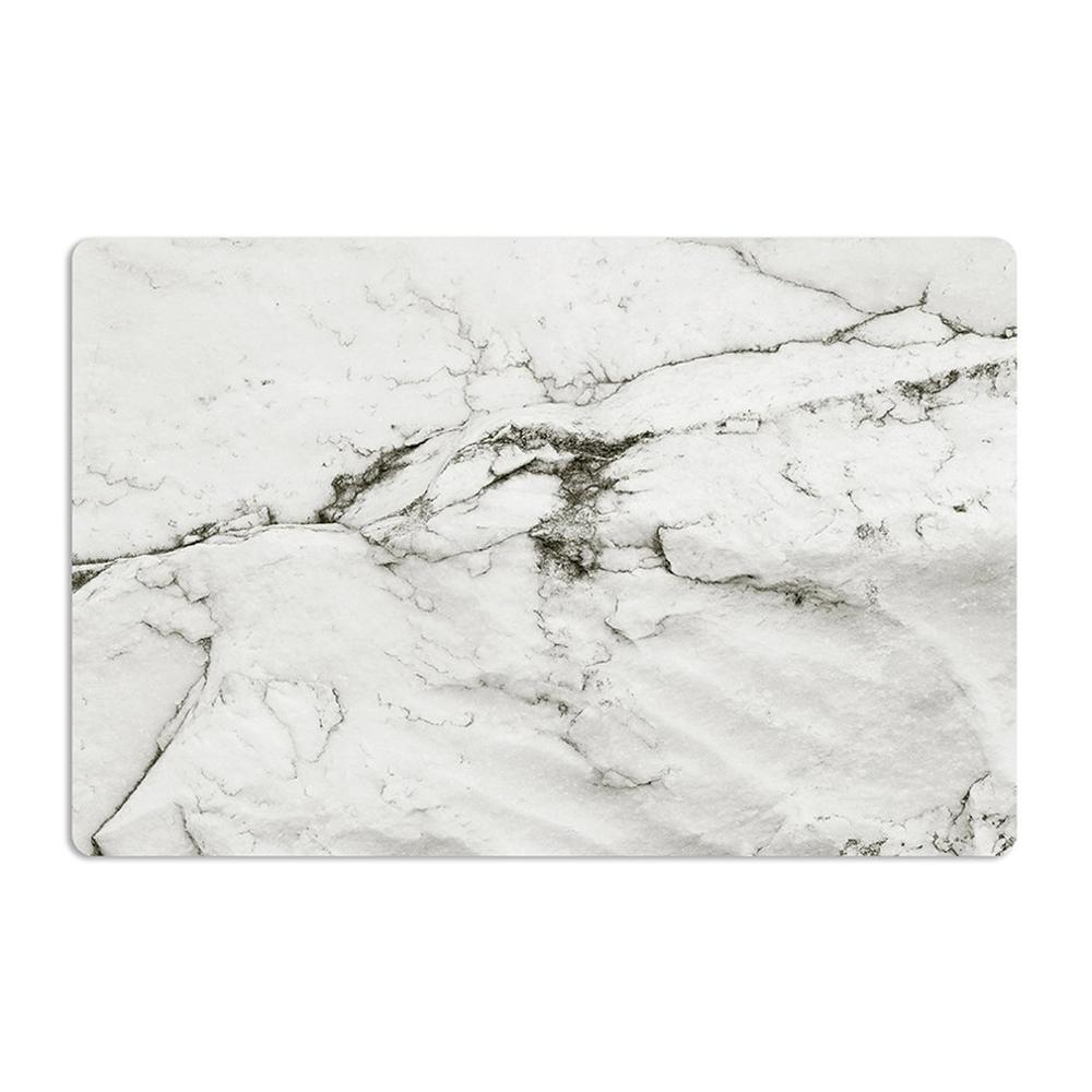 2 kpl/setti marmorinen patte pvc ruokapöytä tabletti eurooppalaistyylinen keittiötyökalu astiasto tyyny lasinalus kahvi tee pöytämatto: Default Title