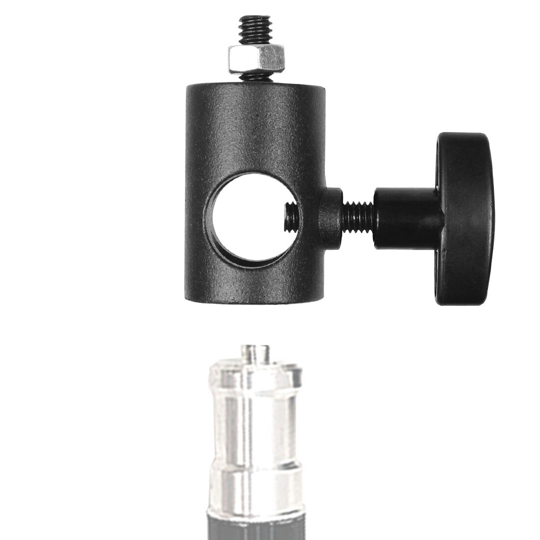 BGNing Stativ Licht Stehen Flach Kopf Konverter zu 1/4 Schraube Adapter für LED Licht Monitor Blitz Licht Fotografie Zubehör