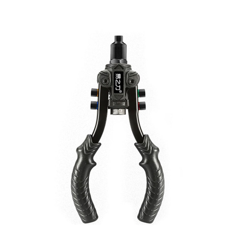 Premium 3 in 1 Heavy Duty Riveter Hand Riveter for Plastic Metal Leather BV789: BT-810