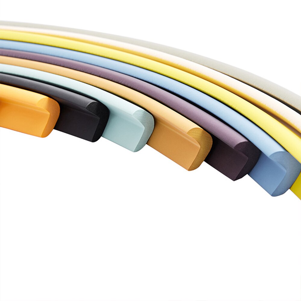 2m Safety Corner Protector Solid Safety Edge Guards Children Protection Security Tape Wall Angle Form Kids Child Protector