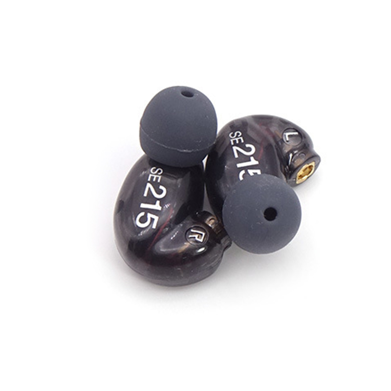 1 par hi -fi 7mm in-ear-hörlurar ljudisolerande hörlurar stereohörlurar med brusreducering för  se215 se535: Röd