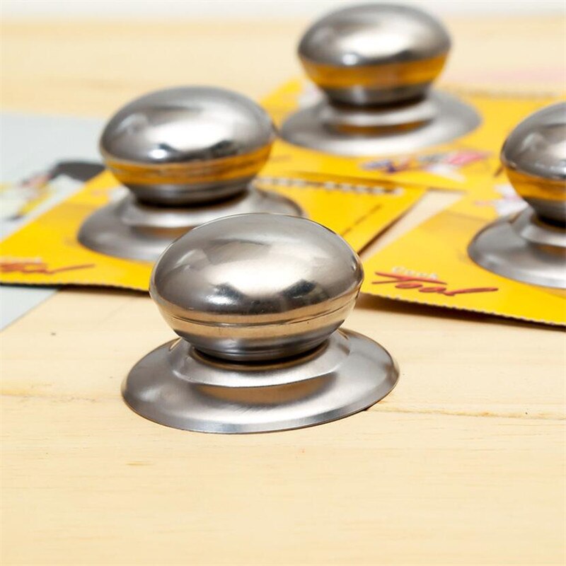 2Pcs Deksel Voor Kookgerei Pot Steelpan Ketel Deksel Pannen Steelpan Ketel Deksel Vervanging Knoppen Cover Holding Handgrepen Pan Deel knop