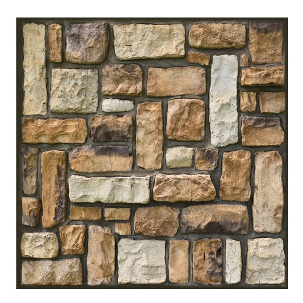 3D Wallpaper Wall Sticker Wall Decor Embossed Brick Simulation Tile Wall Sticker Household Arrivals Best Selling