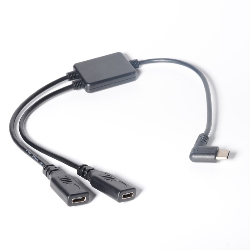 2 w 1 USB C na USB C Y kabel splittera, typ C męna... – Grandado