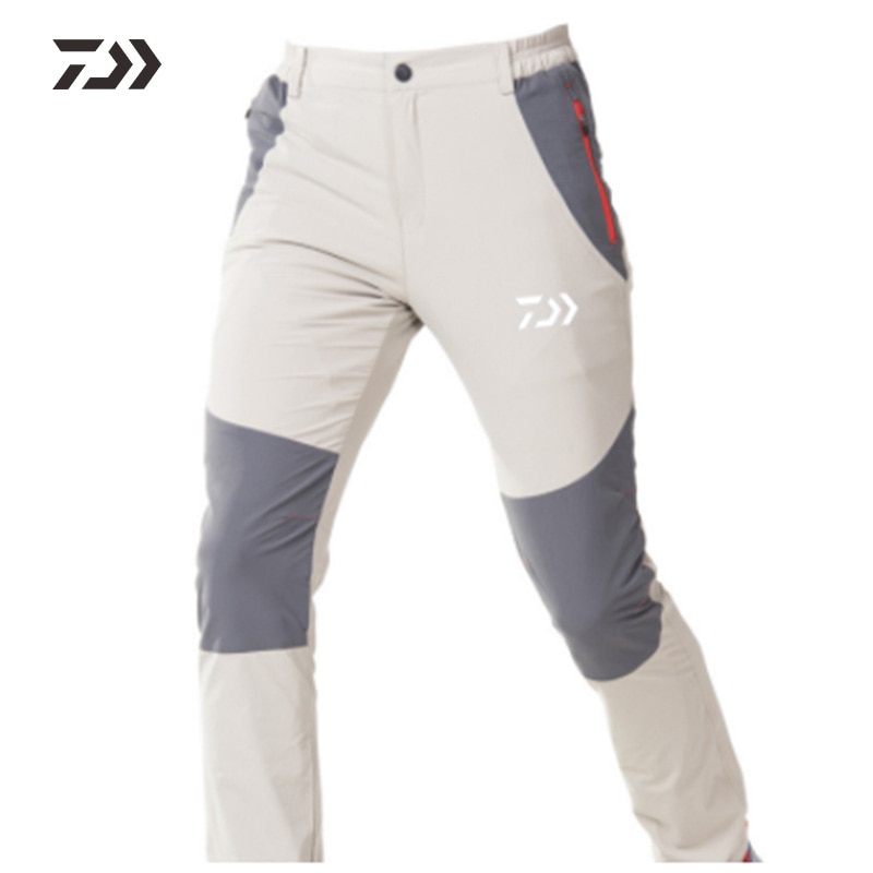 Daiwa sport pantalons de pêche de imperméable à l'eau à séchage rapide printemps automne hommes vêtements de pêche en plein air randonnée pantalons longs pantalon