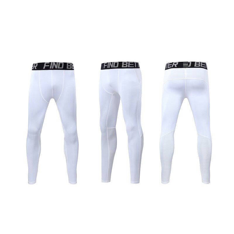 HOWE AO Fitness Running Tights Men Jogger Bodybuilding Sports Leggings Gym Compression Jogging Pants Long Trousers Sport Pants