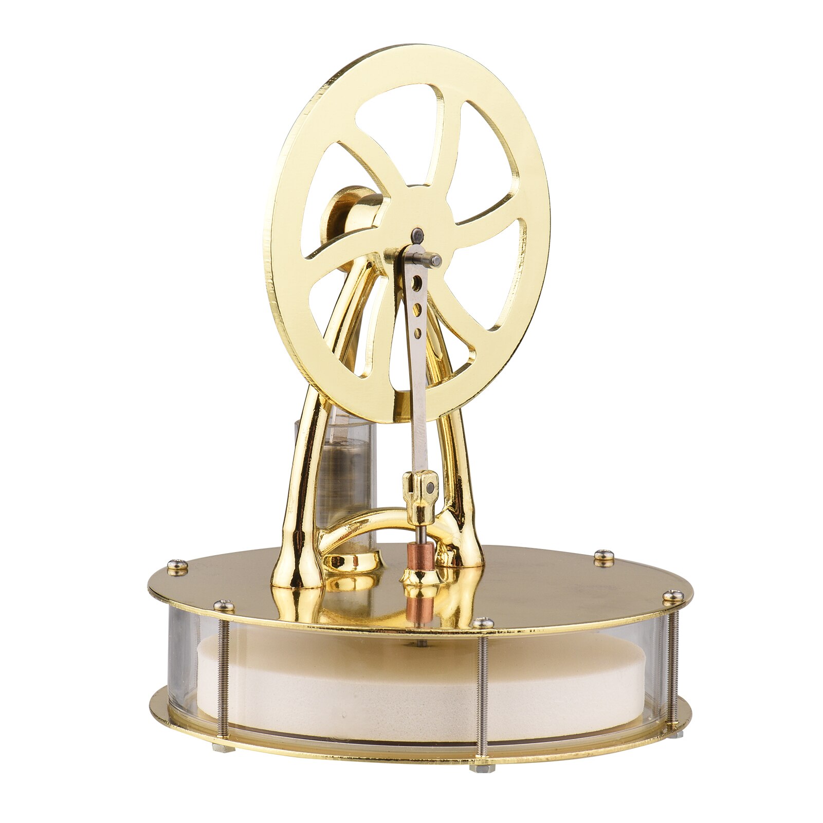 Low Temperature Stirling Engine Assembled Electricity Generator Heat Experiment Physical Generator Model Science Experiment Toy: D3