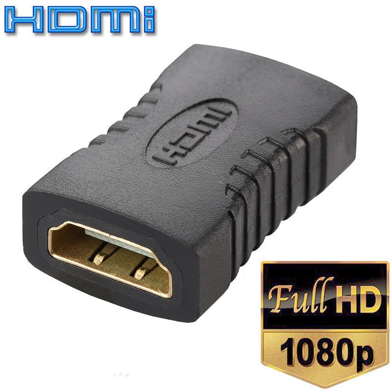 HDMI Splitter Cable 1 Male To Dual HDMI 2 Female Y Splitter Adapter 1080P HDMI Splitter for PC Computer Laptop PS4 HD LED LCD TV: Female to Female