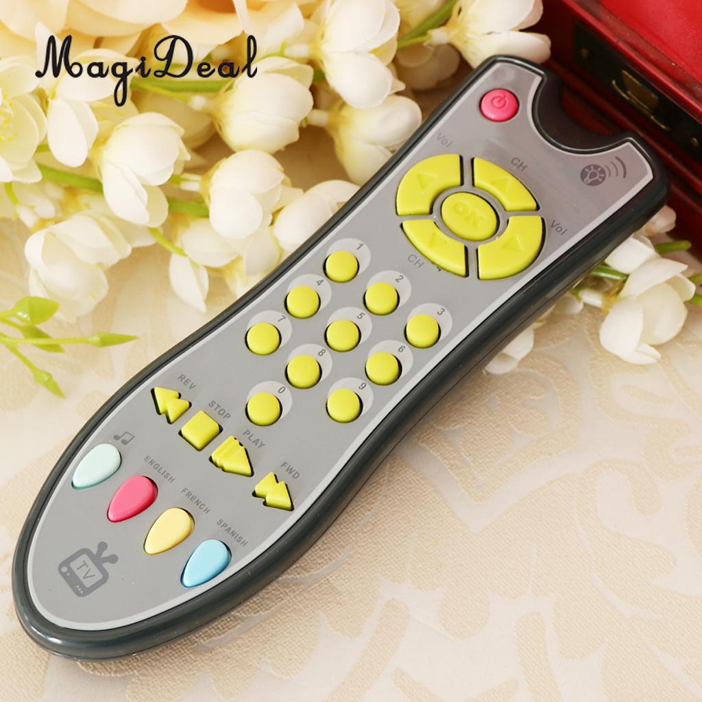 Baby Music TV Remote Control Early Educationa Electric Numbers Learning Toy