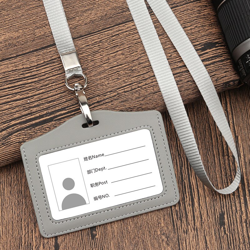 Color Business Exhibit ID Card Holder Neck Hang Lanyard Strap Anti-lost Wrist Lanyard Rope For Keys Phone Camera Keys: white2