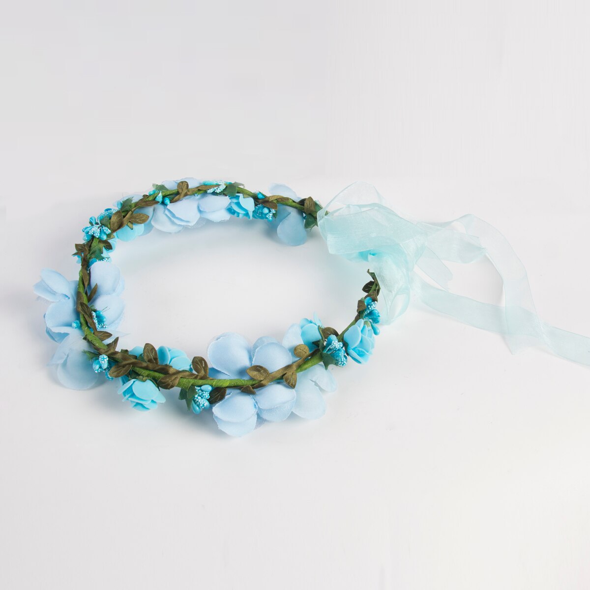 Mutter & Kind Baby mädchen Koreanisch Krone Blume Stirnband Hochzeit Braut BOHO Haar Zubehör