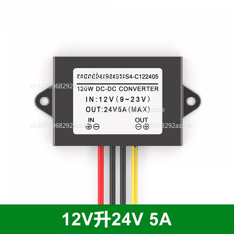 12v to 24v omformer , dc 12v to 24v strømforsyningsforsterkermodul 12v to 24v: Lilla