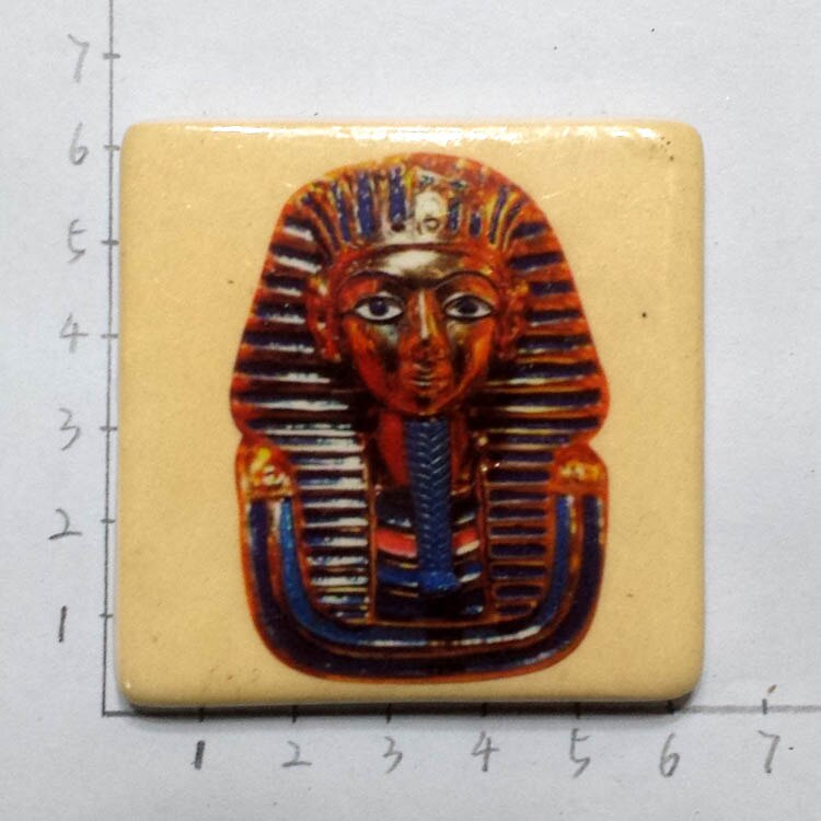 Egyptiske indretningsmagneter til kunsthåndværk 3d harpiks egypten turist køleskabsmagnet souvenir køkkentilbehør dekoration hjem: 8