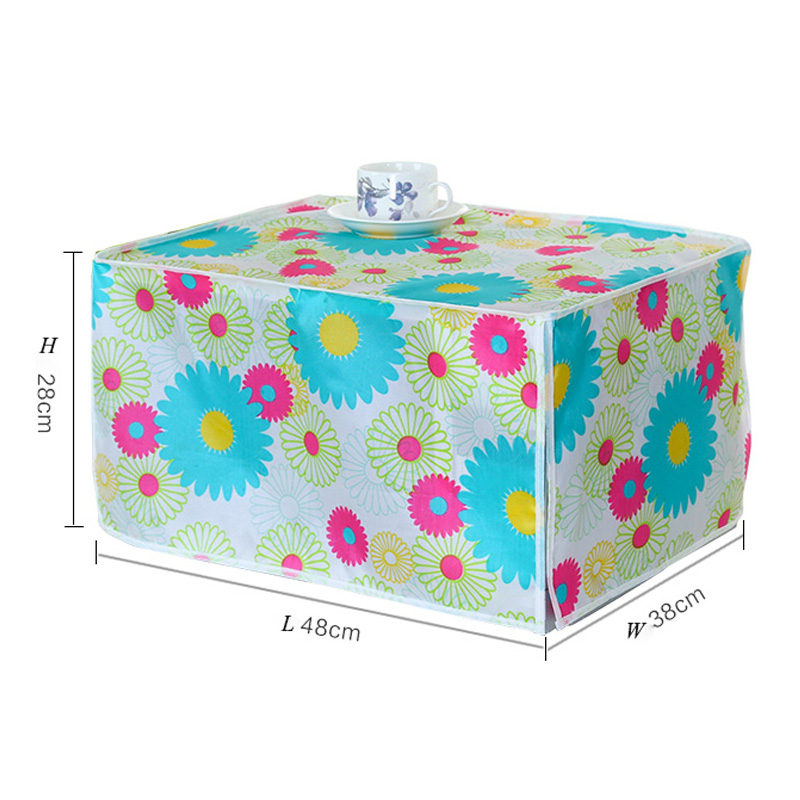 Funda protectora para horno microondas, cubierta impermeable a prueba de polvo, para decoración del hogar y cocina