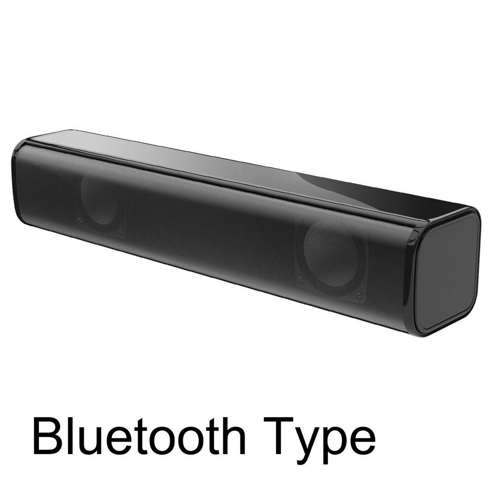 Bluetooth TV Sound Bar Wired and Wireless Bluetooth Home Surround SoundBar for PC Theater TV Speaker: Bluetooth 