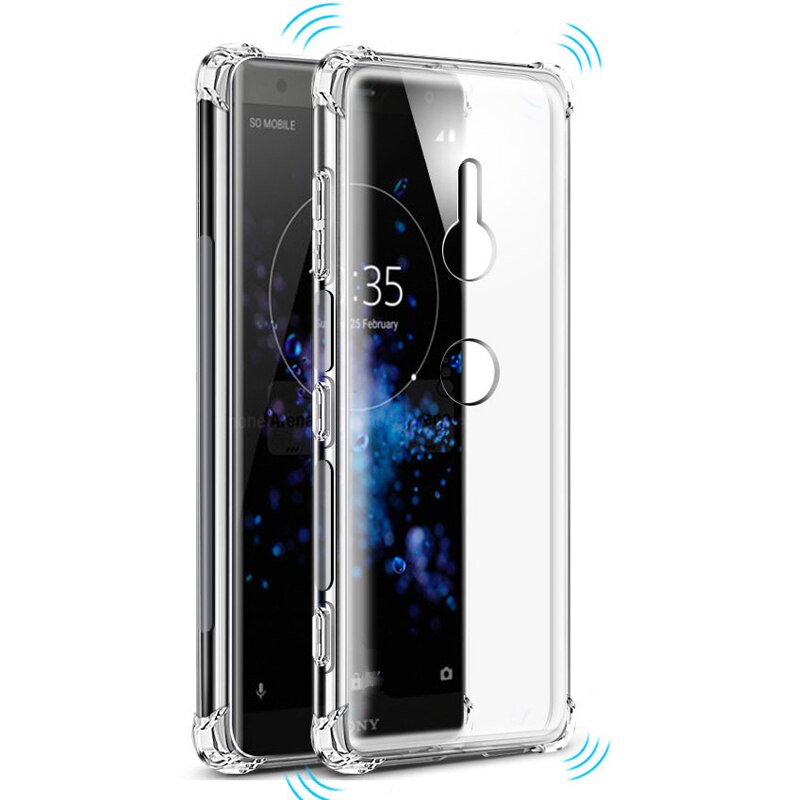 Air Cushion Case For Sony Xperia L1 L2 L3 X Performance Compact XZ XZS Premium XZ1 XZ2 XZ3 XZ4 Compact TPU Shockproof Case: For Sony L3