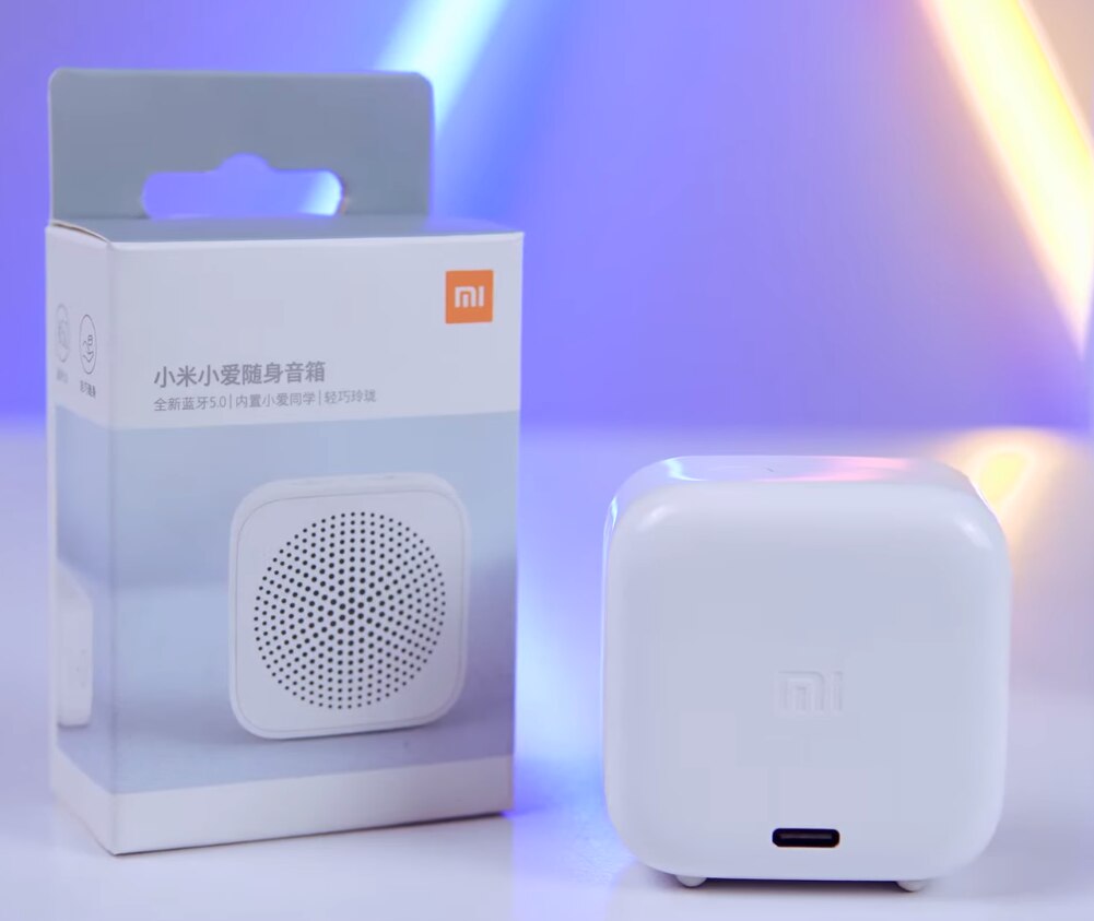 Xiaomi Mijia Portable Wireless Bluetooth Speaker 52*52.7*27mm Xiao AI Smart Voice Control Handsfree Bass Mini Music Speakers
