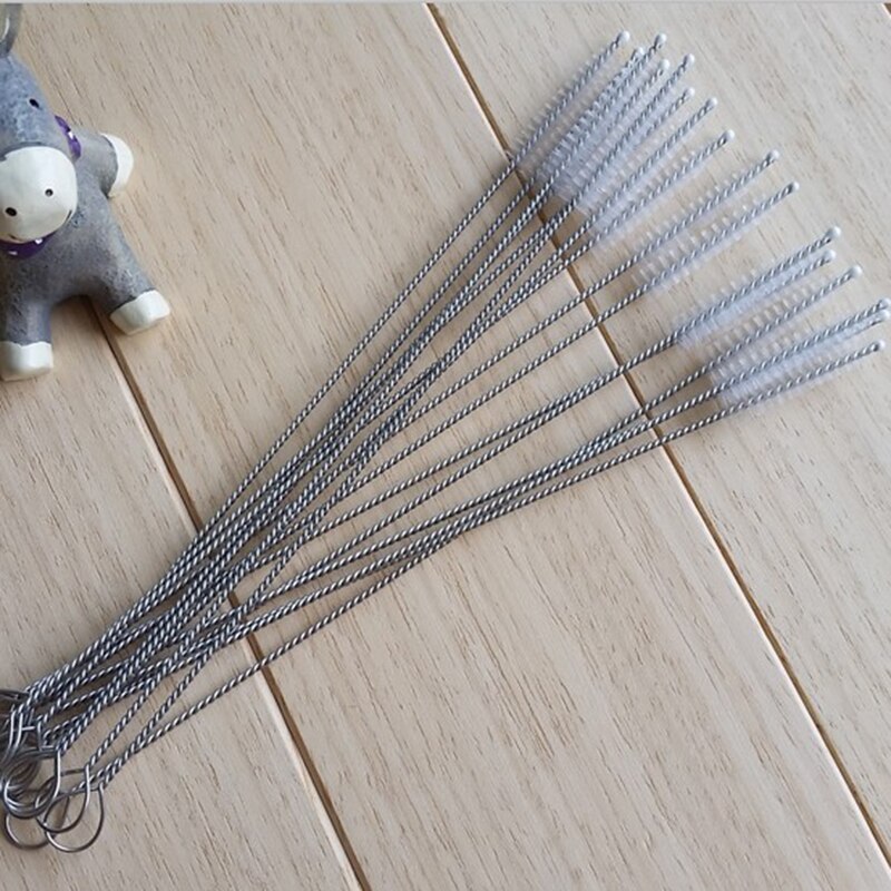 4PCS/Set Baby Bottle Brush Straw Cleaning Brush Stainless Drinking Brushes Wash Steel Cleaner Bottle Bottle Baby Straw Feed J8K1