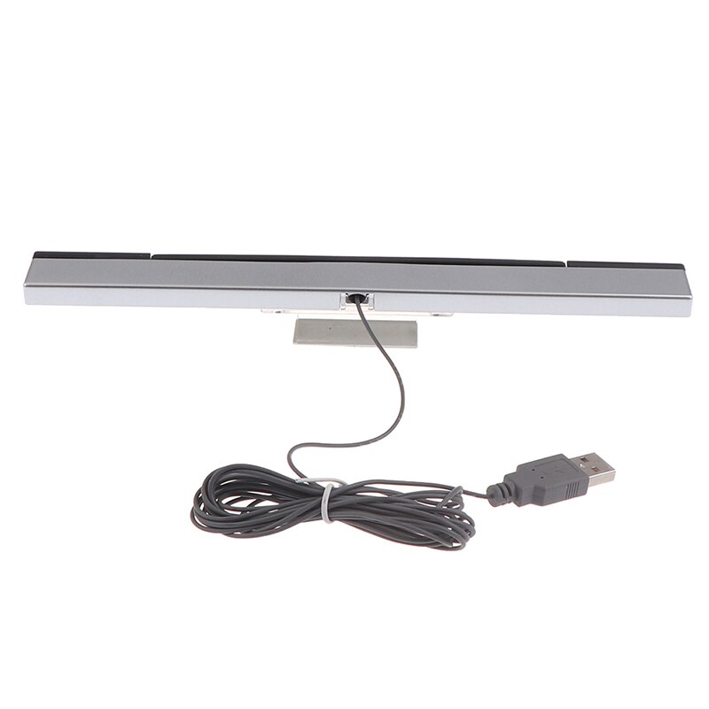 1Pc Game Accessoires Wii Sensor Bar Wired Ontvangers Ir Signaal Ray Usb Plug Vervanging Voor Nitendo Remote