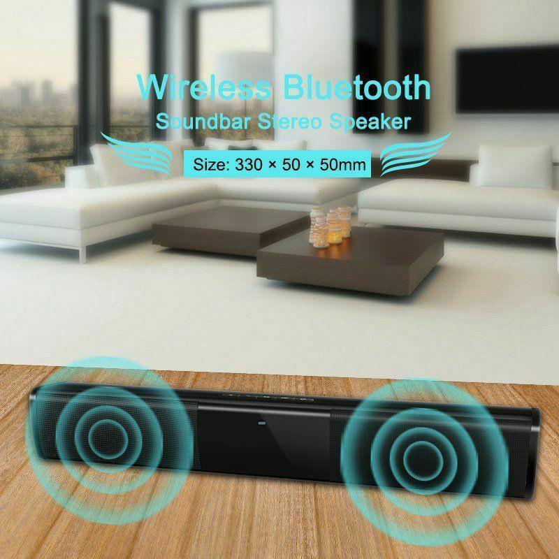 Beesclover Draadloze Soundbar Met Bluetooth Draadloze Bluetooth Sound Bar Speaker Systeem Tv Home Theater Soundbar Subwoofer