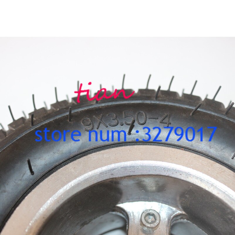 9 x 4.00-4 tubeless band 9*4.00-4 vacuümband wiel ... – Grandado
